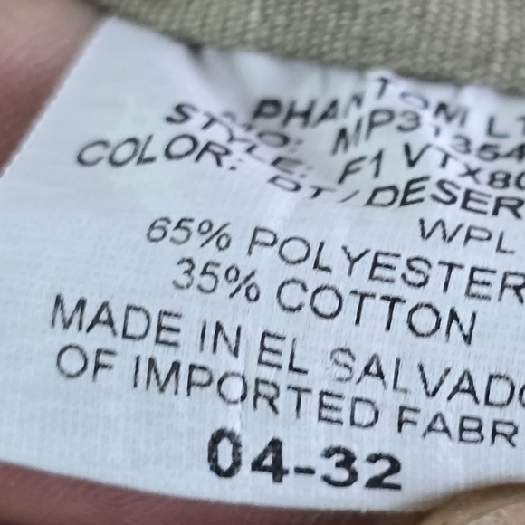 Vertx Pants Womens 4 X 32 Phantom Khaki Desert Tan Brown Ripstop Tactical - Picture 3 of 12